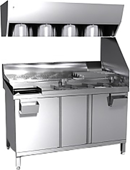 Мармит для картофеля фри КАМИК МФ-326031 — станции для фасовки картофеля фри, ориентир от 131 632 ₽