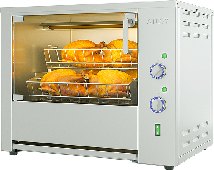 Гриль для кур ATESY Командор-4Э-Т — грили для кур, ориентир от 68 311 ₽