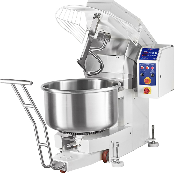 Тестомес спиральный Abat ТМС-120СП-2П CHEF — тестомесильные машины, ориентир от 904 649 ₽