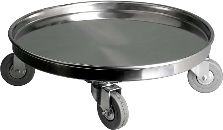 Подставка под котел Luxstahl 114401 с колесами — тележки производственные, ориентир от 8 259 ₽