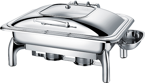 Чафинг-диш Crazy Pan CP-CHD016S серебро — мармиты, ориентир от 29 649 ₽