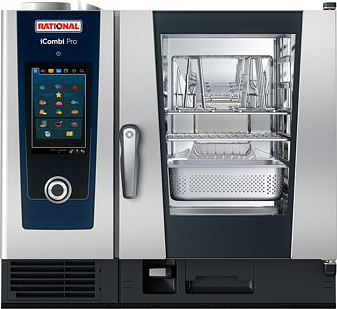 Пароконвектомат Rational iCombi Pro 6-1/1 E — пароконвектоматы, ориентир от 1 347 905 ₽