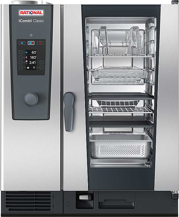 Пароконвектомат Rational iCombi Classic 10-1/1 — пароконвектоматы, ориентир от 1 486 671 ₽