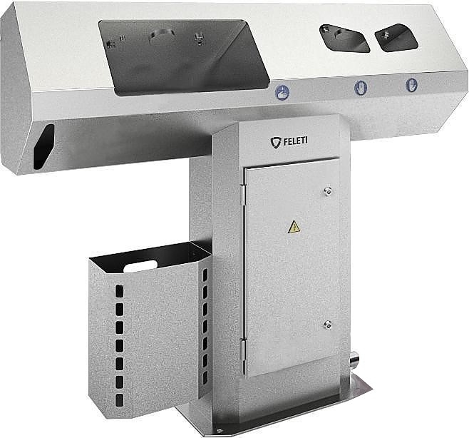 Станция гигиены рук FELETI SR-2 — санпропускники, ориентир от 388 639 ₽