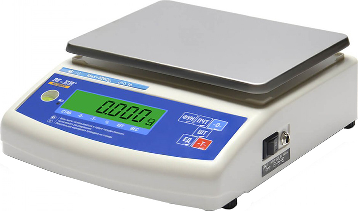 Весы лабораторные Mertech M-ER 122 АCF-3000.05 "ACCURATE" LСD — весы лабораторные, ориентир от 13 158 ₽