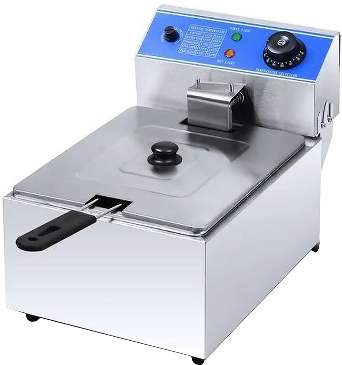 Фритюрница электрическая Hurakan HKN-FR6E — фритюрницы, ориентир от 4 602 ₽