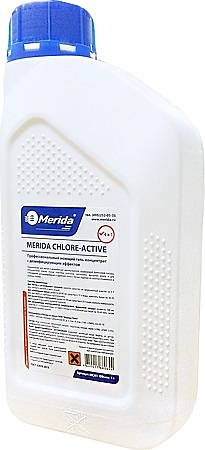 Средство моюще-дезинфицирующее Merida CHLORE-ACTIVE 4 В 1 MCA1, 1 л — средства дезинфекции, ориентир от 293 ₽