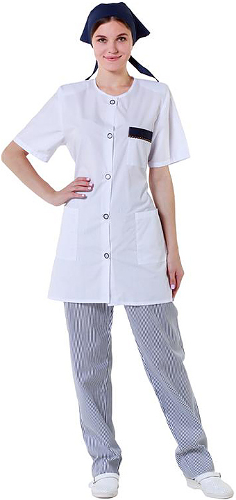Халат женский Клен 081, р.XXL (56-58) — спецодежда, ориентир от 1 015 ₽