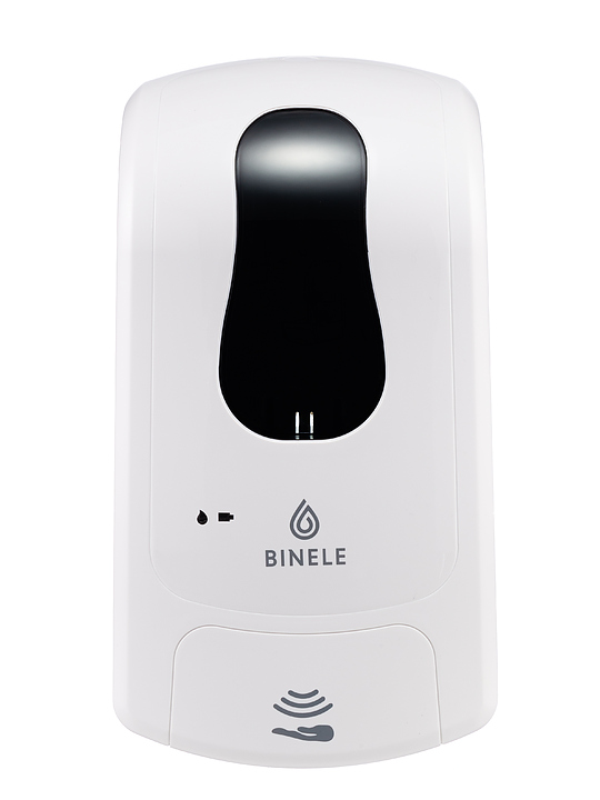 Диспенсер для спрей-жидкости BINELE iSpray DS20RW наливной сенсорный, белый — диспенсеры для жидкого мыла, ориентир от 8…