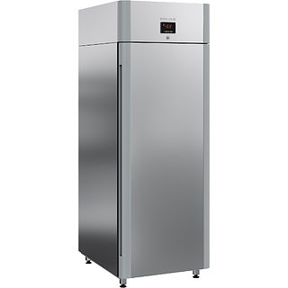 Шкаф холодильный POLAIR CM107-Gm (R290) Alu, ракурс 2