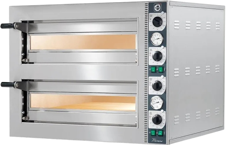 Печь для пиццы Cuppone Tiziano TZ435/2M-C5-CP — печи для пиццы, ориентир от 210 685 ₽