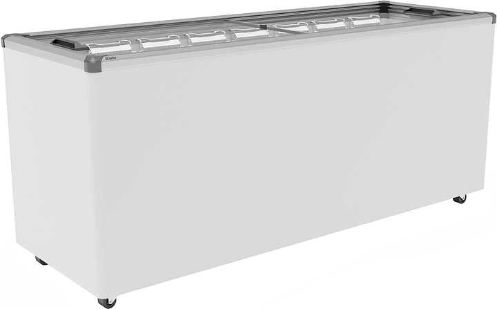 Ларь морозильный Frostor GELLAR FG 700 C V25 (алюминий) серый (R290) — лари, ориентир от 58 205 ₽