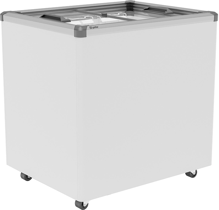 Ларь морозильный Frostor GELLAR FG 250 C V25 (алюминий) серый (R290) — лари, ориентир от 36 816 ₽