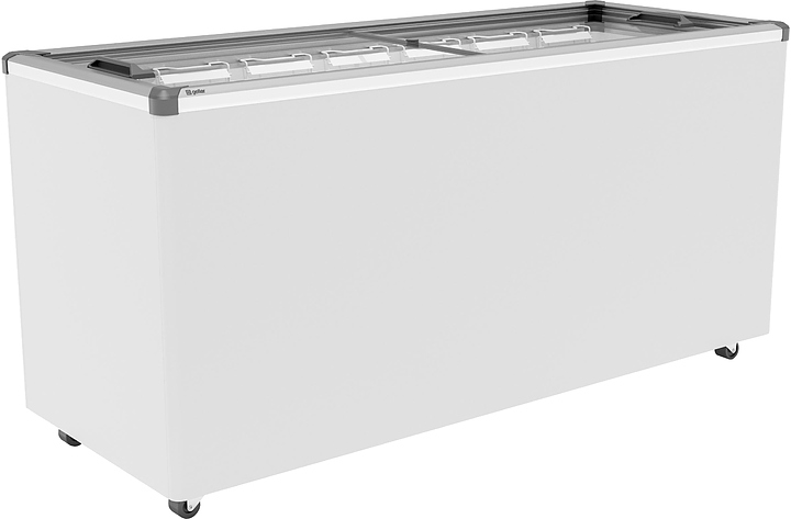 Ларь морозильный Frostor GELLAR FG 600 C V25 (алюминий), серый — лари, ориентир от 52 105 ₽
