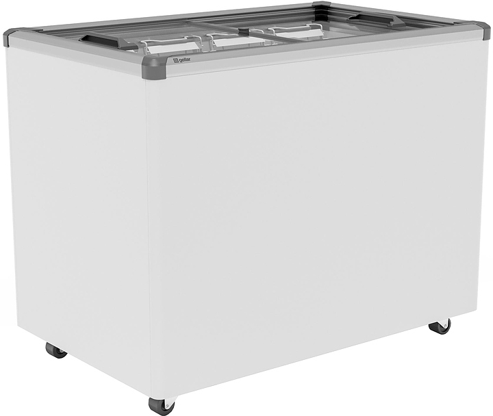 Ларь морозильный Frostor GELLAR FG 350 C V25 (алюминий) серый (R290) — лари, ориентир от 40 170 ₽