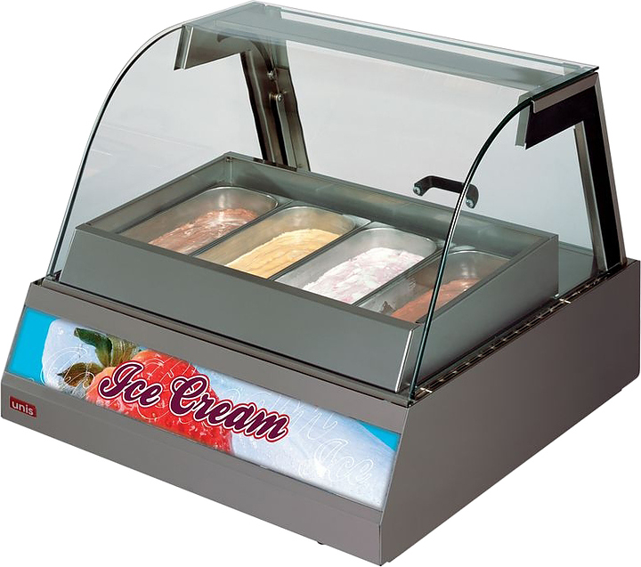 Витрина для мороженого UNIS Kentucky Ice-cream 2GN1/1 — витрины для мороженого, ориентир от 73 450 ₽