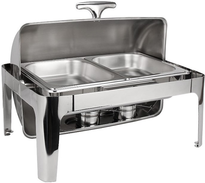 Чафинг-диш MVQ Standart 9 л (с крышкой Roll-Top) — мармиты, ориентир от 17 564 ₽
