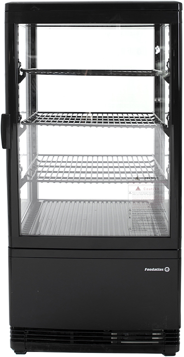 Витрина холодильная Foodatlas RT-68L черная — витрины настольные, ориентир от 29 841 ₽