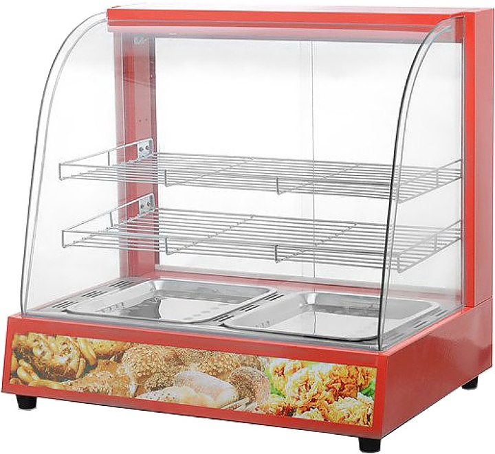 Витрина тепловая Rosso HW-2P — витрины тепловые, ориентир от 12 548 ₽