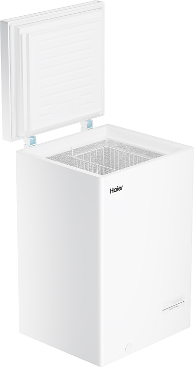 Ларь морозильный Haier HCE100R, ракурс 3