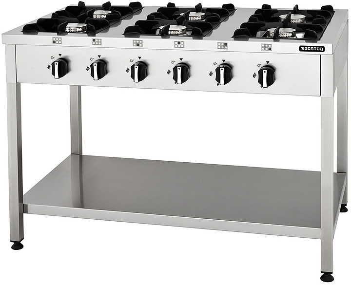 Плита газовая Kocateq CG127P — плиты газовые, ориентир от 113 910 ₽
