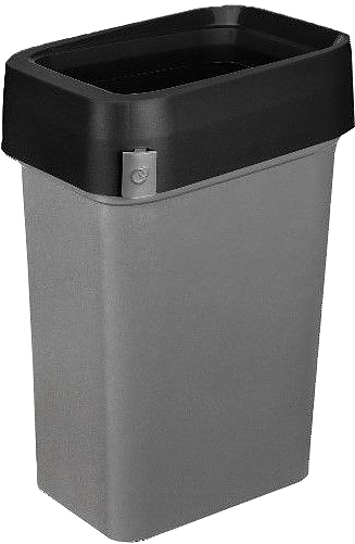 Бак мусорный Restola SMART BIN PRO черный 50 л — контейнеры для мусора, ориентир от 1 930 ₽