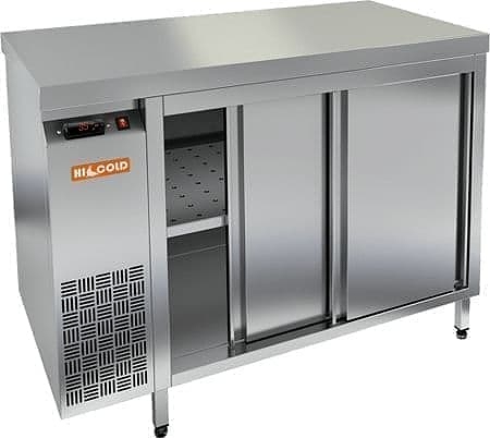 Стол тепловой HICOLD TS 11 SN O, двери-купе — столы и шкафы тепловые, ориентир от 75 699 ₽