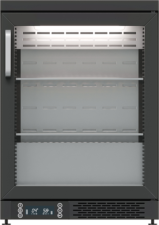 Шкаф холодильный POLAIR CS101-Meat Black (3 полки) — шкафы с контролем влажности