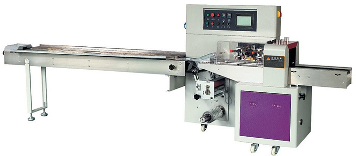 Упаковочная машина Hualian DXDZ-450XD (3 servo, лент. 200 мм, min bag L 130, H 100) — горизонтальные упаковочные машины…