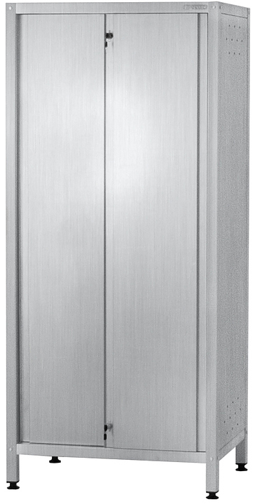 Шкаф кухонный Mecon Profi Inox ШЗКп 1200х600х1800 мм двери-купе, 3 полки — шкафы кухонные, ориентир от 45 110 ₽