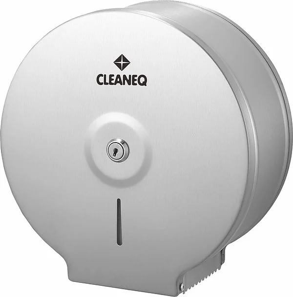 Диспенсер туалетной бумаги CLEANEQ KW-7300 (нерж. сталь) шлифованная сталь — диспенсеры, ориентир от 2 112 ₽