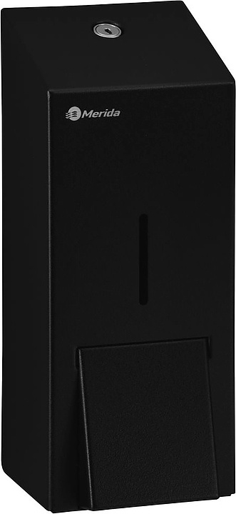 Дозатор мыльной пены Merida STELLA R BLACK DSC117.R 0,7 л (нерж. сталь) черный — диспенсеры для жидкого мыла, ориентир от…