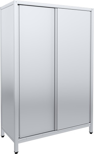 Шкаф нейтральный ПищТех ШКН-К-Н-1200-01 1200х560х1800 мм (нерж. сталь) — шкафы кухонные, ориентир от 56 466 ₽