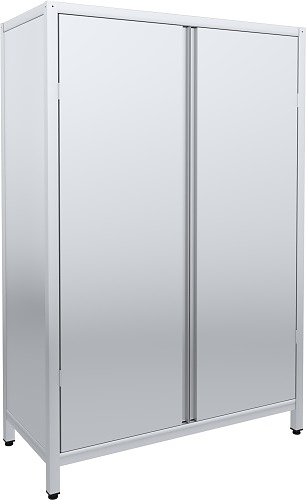 Шкаф нейтральный ПищТех ШКХ-Р-Н-1200-01 1200х560х1800 мм (нерж. сталь) — шкафы кухонные, ориентир от 51 192 ₽