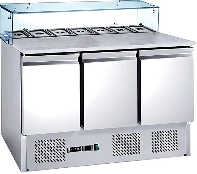 Стол для пиццы Tatra TPZGNL3 VG ST — столы для пиццы и салатов, ориентир от 92 239 ₽
