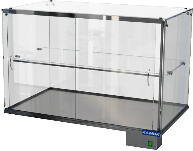 Витрина нейтральная КАМИК 1200х650х600(700) мм — витрины встраиваемые, ориентир от 116 819 ₽