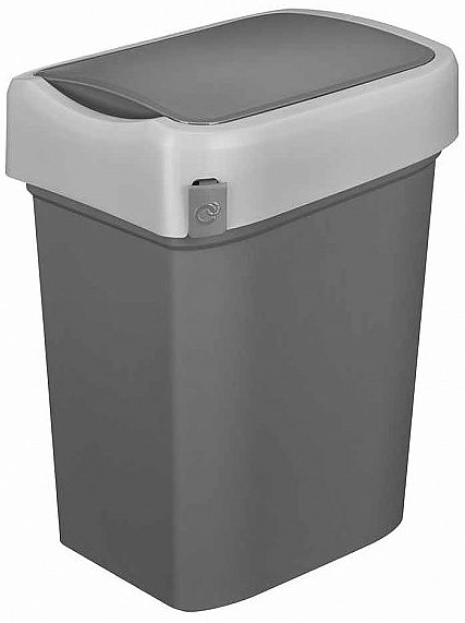Бак для мусора Restola SMART BIN серый 50 л — контейнеры для мусора, ориентир от 2 044 ₽