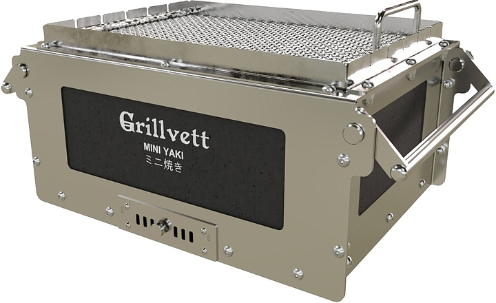 Гриль угольный GRILLVETT MINI YAKI — печи на твердом топливе, ориентир от 45 600 ₽