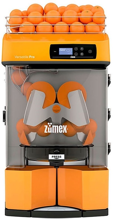 Соковыжималка автоматическая для цитрусовых Zumex Versatile Pro отводящий конвейер, корзина, подставка для бутылок —…