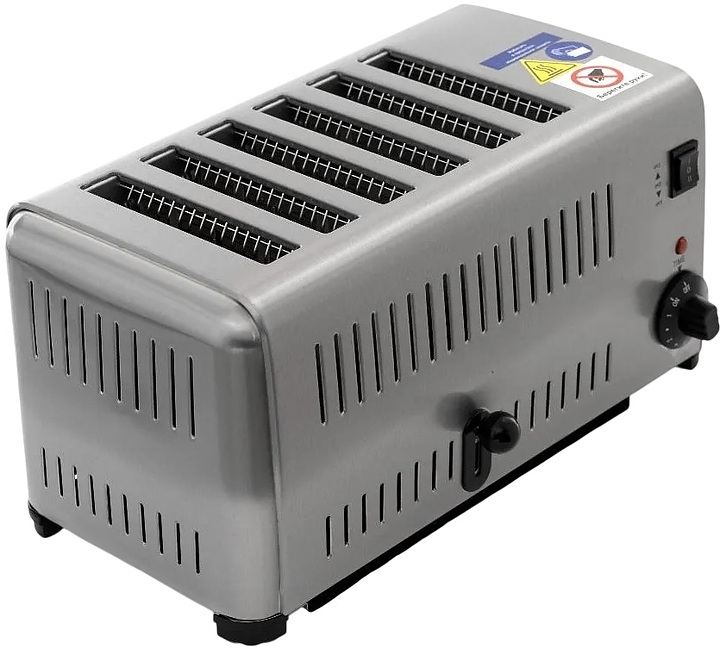 Тостер Foodatlas FA-ST6A 460x210x225 мм настольный — тостеры, ориентир от 10 569 ₽