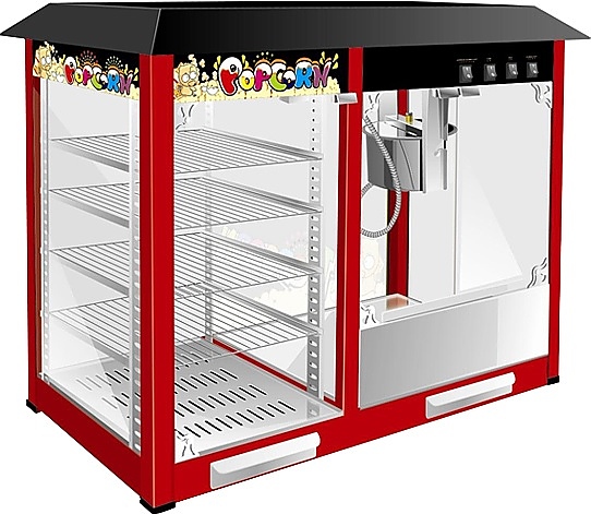 Аппарат для попкорна Rosso HW-P8 — аппараты для попкорна, ориентир от 27 559 ₽