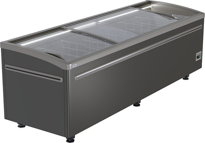 Ларь-бонета Haier GTS2500G с разделителями, серая — бонеты, ориентир от 129 266 ₽