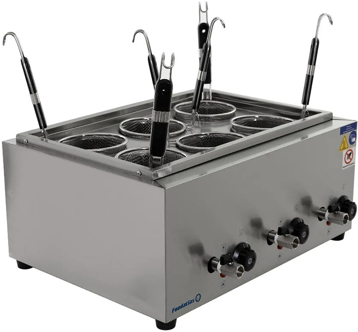Макароноварка электрическая Foodatlas EH-6A Eco (6 емкостей) — макароноварки, ориентир от 13 806 ₽