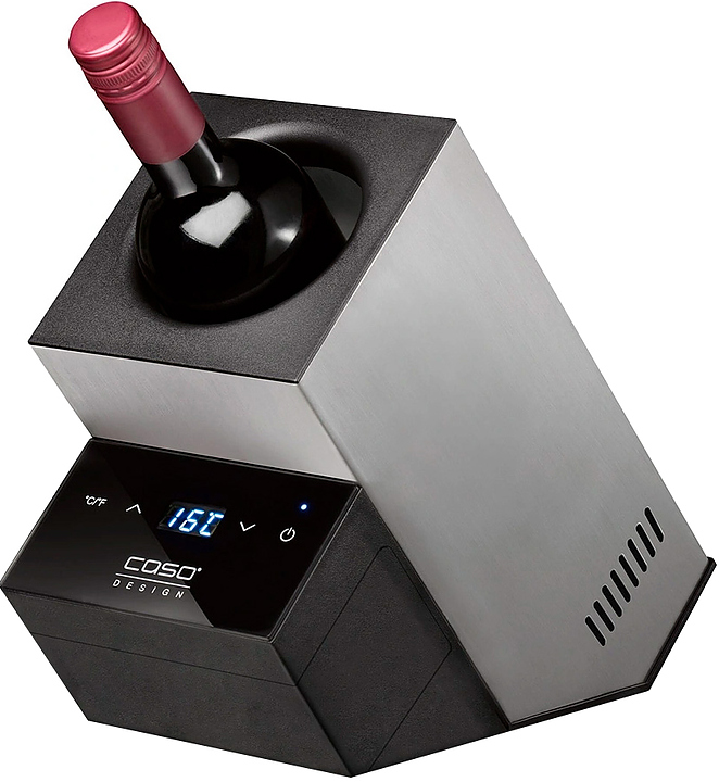 Охладитель для бутылок CASO WineCase Deluxe Inox — системы хранения вина, ориентир от 23 506 ₽