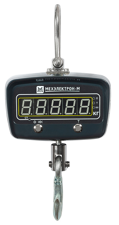 Крановые весы Мехэлектрон-М ВКМ-IV-1000-Д 360 LED (аккумулятор) черный — весы крановые, ориентир от 13 000 ₽