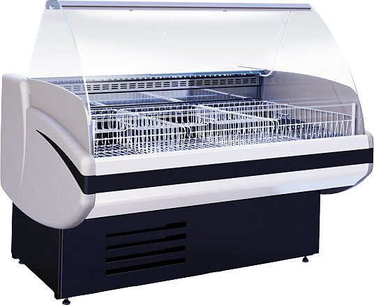 Витрина морозильная CRYSPI Gamma-2 M 1500 (с боковинами) — витрины-прилавки, ориентир от 103 872 ₽