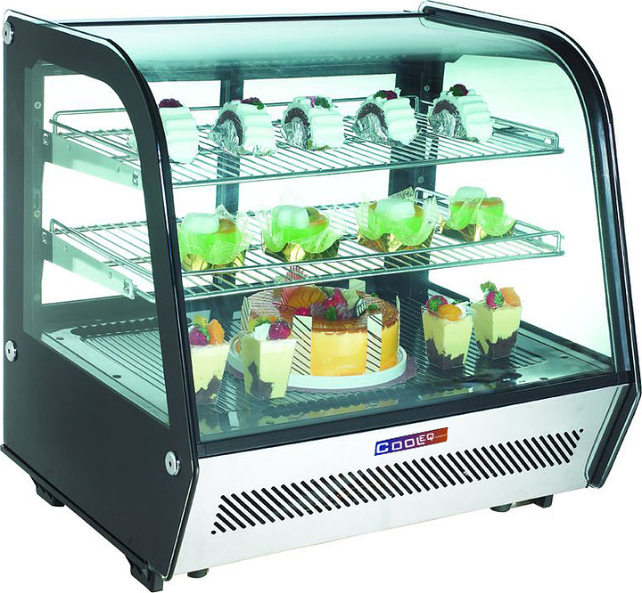 Витрина холодильная Cooleq CW-120 — витрины настольные, ориентир от 62 529 ₽