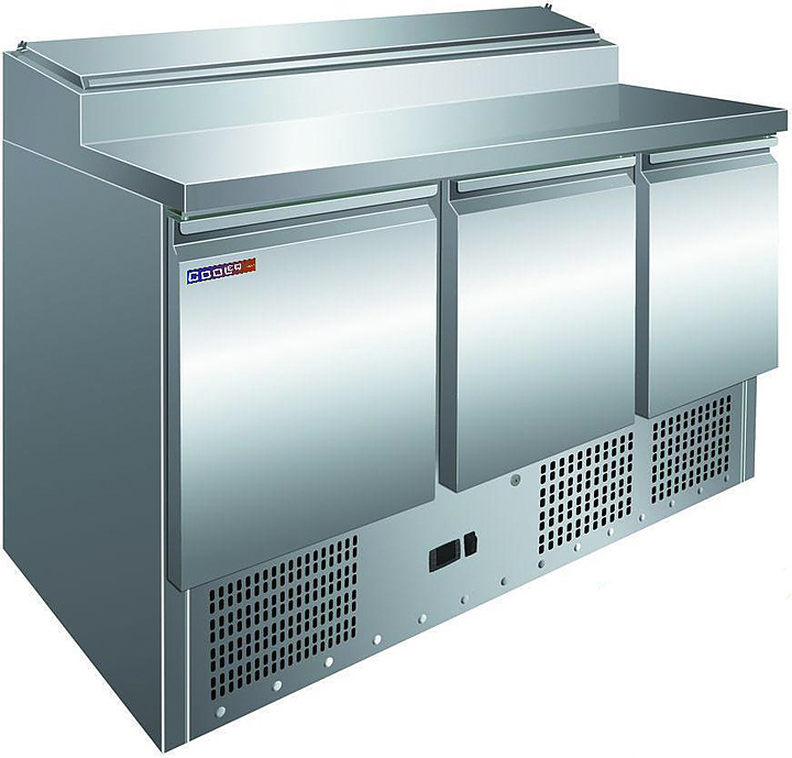 Стол для пиццы Cooleq PS300 — столы для пиццы и салатов, ориентир от 92 545 ₽