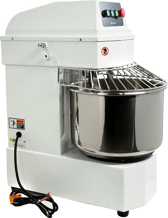 Тестомес спиральный Hurakan HKN-40SN2V, ракурс 2