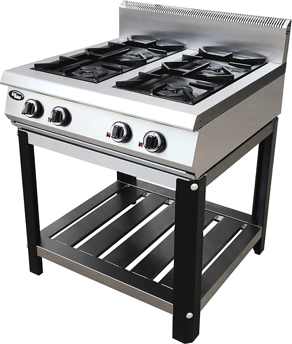 Плита газовая Grill Master Ф4ПГ/800 на подставке — плиты газовые, ориентир от 150 500 ₽